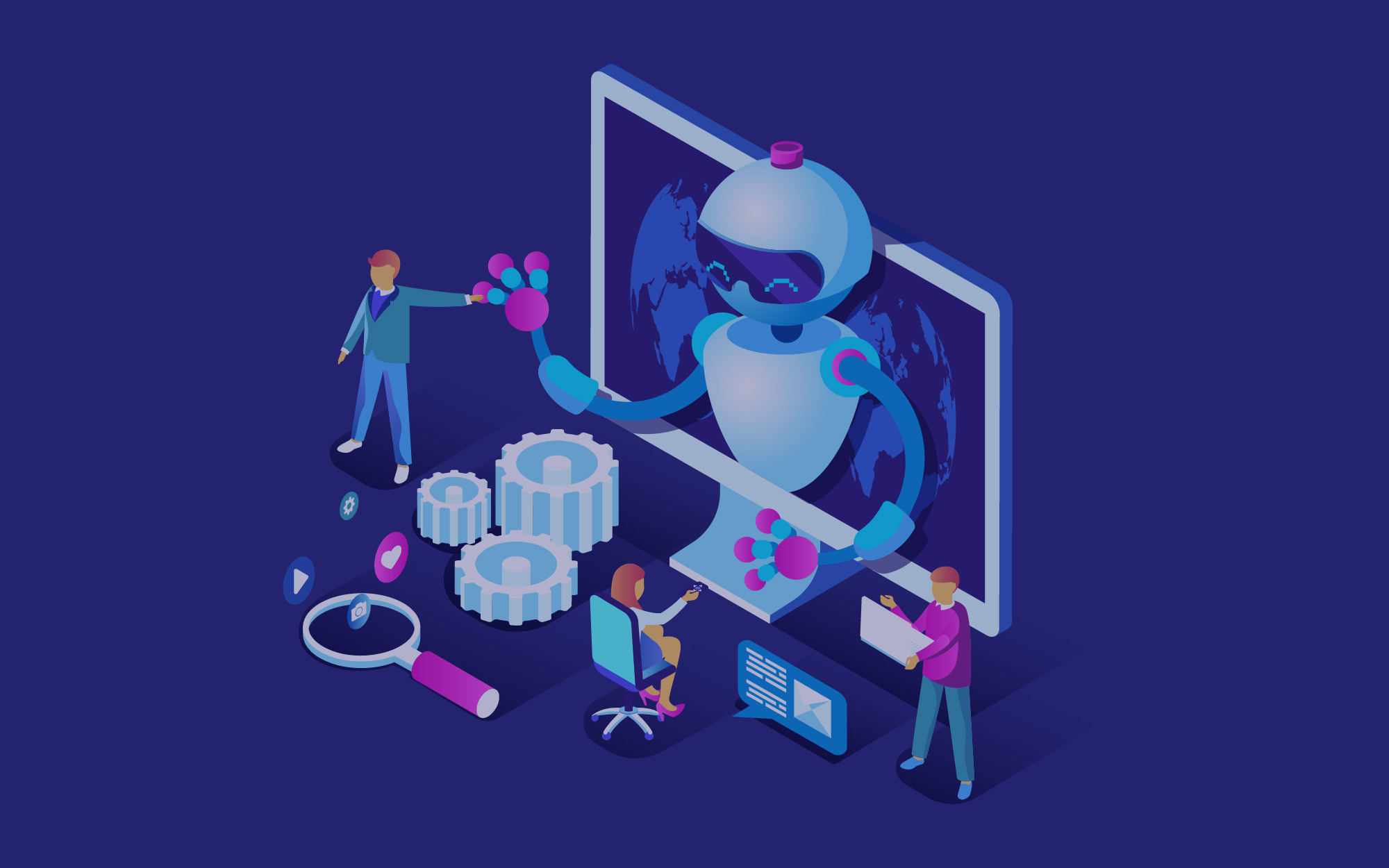 Movidagrafica Agencia de Marketing y Diseño Logo